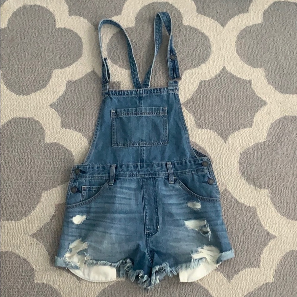 Denim Overalls
